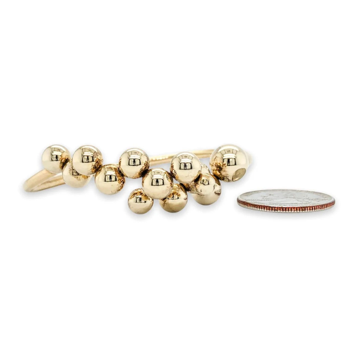 YGP Sterling “Grapevine” Bead Cuff Bracelet - Image 4